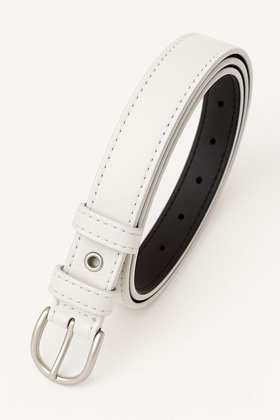 Çantacım Children's Belt Leather Jeans and Fabric Trousers