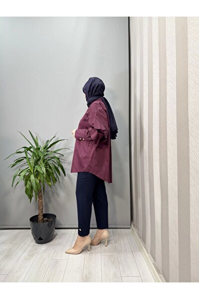 Ghisa Tunic Plum 25Ygstnk4986