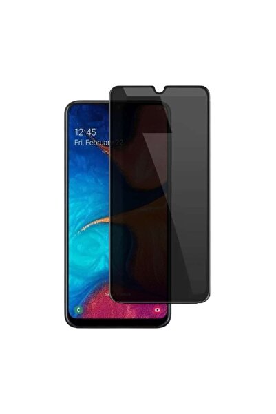 OEM Folie de sticlă Privacy pentru Samsung Galaxy A50s - Full glue