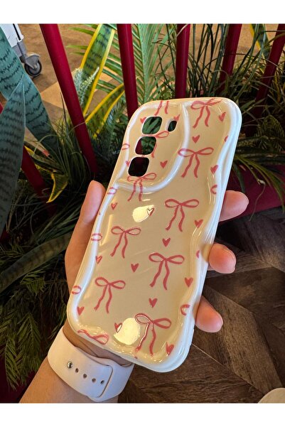 KILIF STORE Infinix Hot 50Pro Plus Pink Bow Phone Case