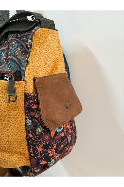 Street Bag Patchwork Etnic Autentic Boem Geantă de umăr Geantă de mână Utilizare zilnică Utilizare în călătorie Geantă de poștaș