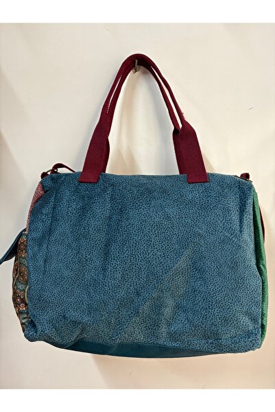 Street Bag Patchwork Etnik Otantik Bohem Omuz Çantası El Çantası Günlük Kullanım Seyehat Kullanım Postacı Çanta