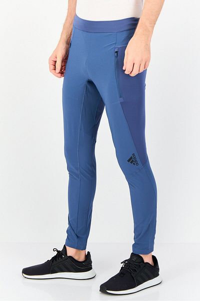 adidas Men Sportswear Fit Outdoor Sweatpants, Teal Blue