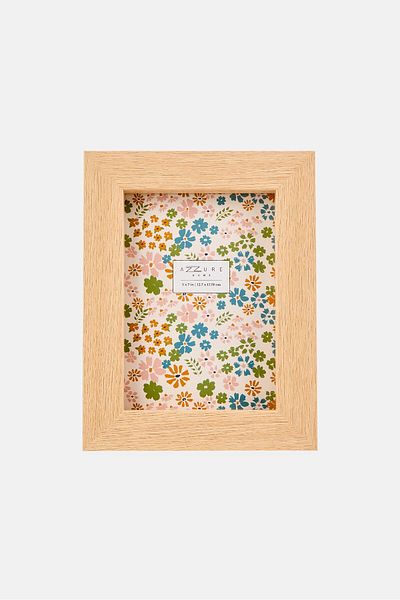 Azzure Home Wooden Photo Frame, Beige