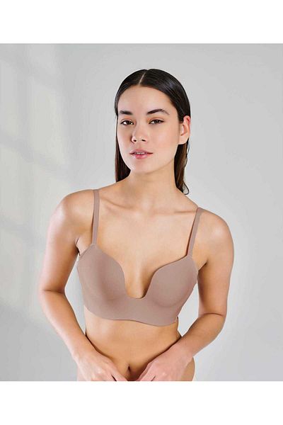 Yeni İnci Laser Cut Bra Without Bones Without Support with Degajel