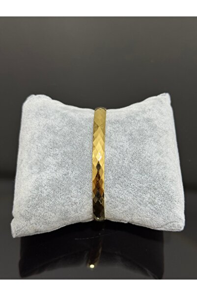 XUPING JEWELRY 18k dalgalı gold kelepçeli bileklik paslanmaz kararmaz