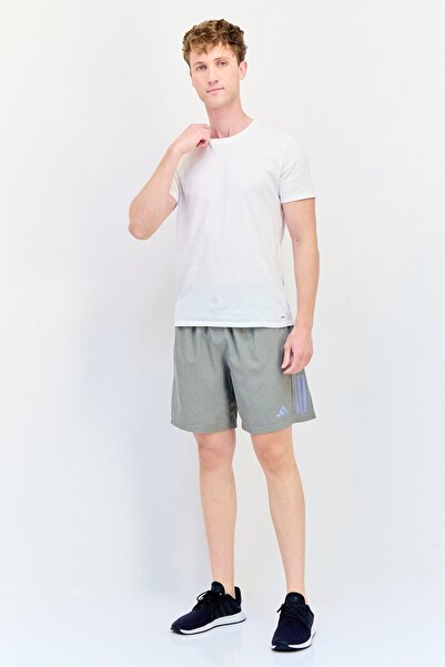 adidas Men Sportswear Fit 7 Inseam Running Shorts, Khaki