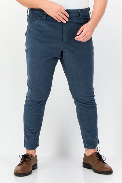Universal Thread Men Skinny Fit Corduroy Pants, Dusty Blue