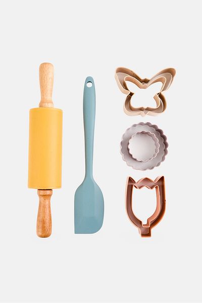 Preschool Fun Kids Training 8 Pcs Cooking Set, Multicolor