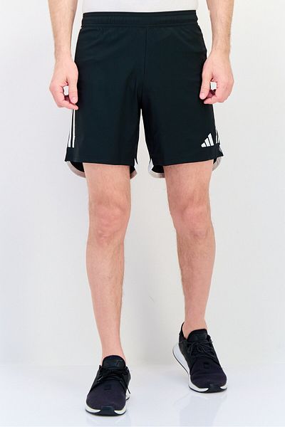 adidas Men Sportswear Fit Drawstring Training Shorts, Black
