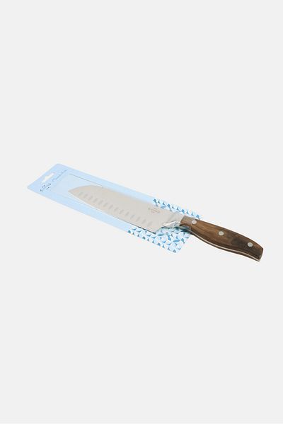 NANETTE LEPORE Stainless Steel 7 Santoko Knife, Brown