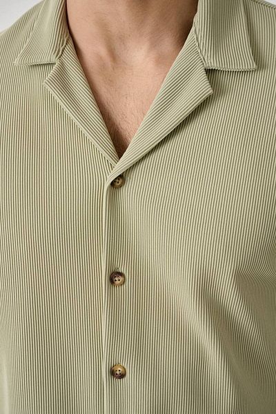 MARRAKECH Ribbed Men's Shirt Relaxed Fit