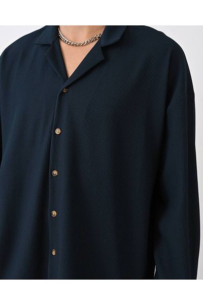 MARRAKECH Ribbed Men's Shirt Relaxed Fit
