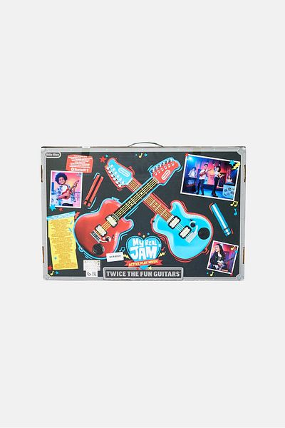 Little Tikes My Real Jam Active Play Music Twice The Fun Guitars Battle