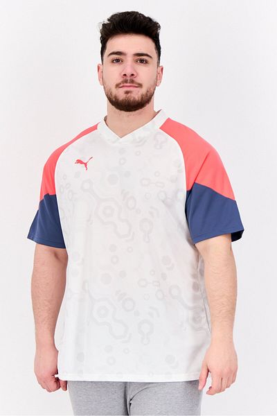 Puma Men Sportswear Fit V Neck Training T-Shirt, White