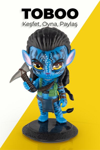 shop Avatar 2 Jake Sully Chibi Action Figure |   Q-Chibi Collection