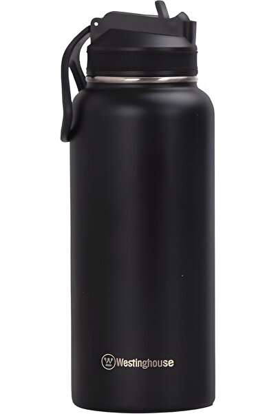 Westinghouse كوب مزدوج الجدار من الفولاذ المقاوم للصدأ سعة 32 أونصة - أسود