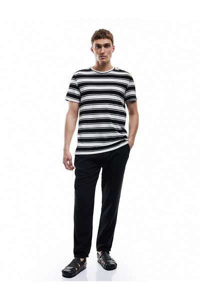 Koton New Season Cotton Pocket Detailed Waist Lace-Up Buttoned Muslin Trousers