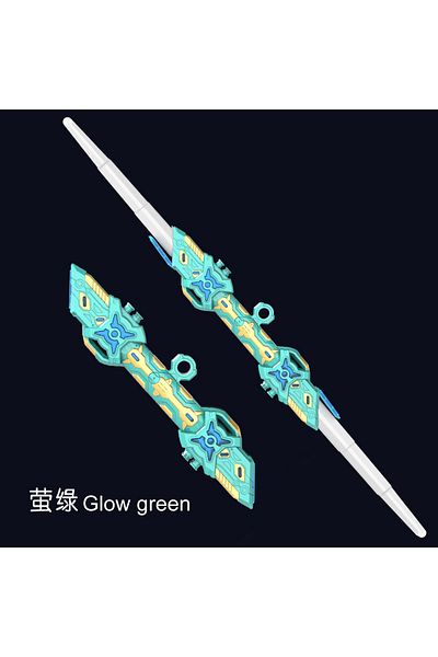 Choice Charging version Glow green 7 colourful RGB lightsaber Double headed retractable lightsaber with sou