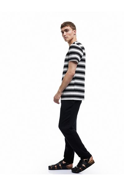 Koton New Season Cotton Pocket Detailed Waist Lace-Up Buttoned Muslin Trousers