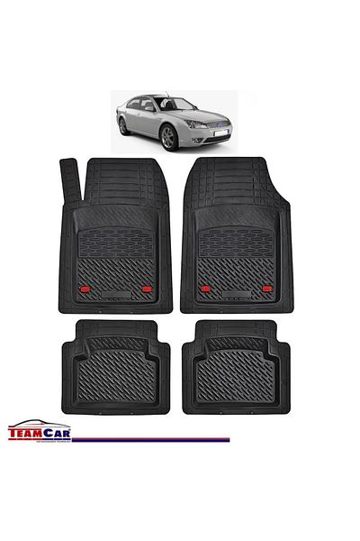 TEAMCAR Covorașe auto tip tavă ® compatibile cu Ford Mondeo Mk3 (2000–2007) - Sedan