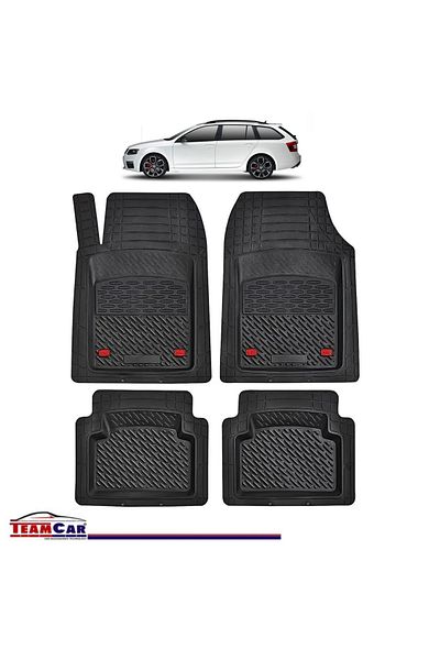 TEAMCAR Covorașe auto tip tavă compatibile cu Skoda Octavia III (2013–2020) - Break