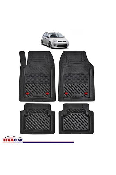 TEAMCAR Covorașe auto tip tavă ® compatibile cu Ford Fiesta Mk5 (2002–2008) - Hatchback
