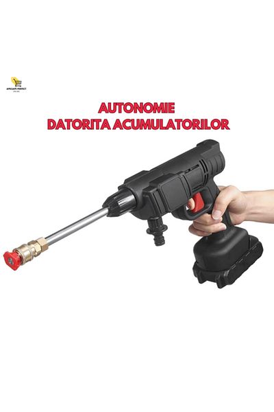 Generic Portable spray gun, 200W, spraying distance 10m, set with 2 batteries,