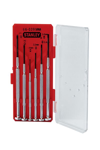 Stanley 6-Piece Precision Screwdriver Set