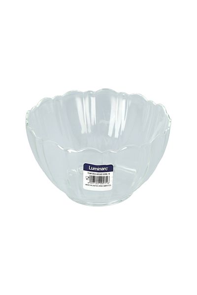 Luminarc Arcade Premium Tempered Glass Serving Bowl Clear 18cm