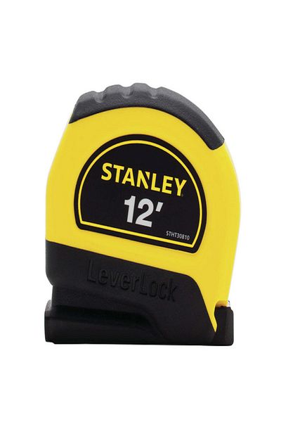 Stanley Leverlock Non-Marring Frictionless Base Tape Measure