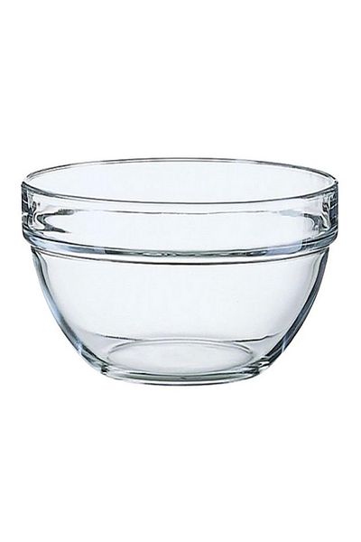 Luminarc Premium Tempered Glass Stackable Salad Bowl Clear 20cm