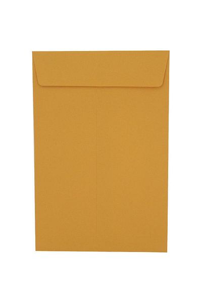 Roco Kraft Catalog Envelopes – Peel & Seal Closure, 6 x 9 in, Gold