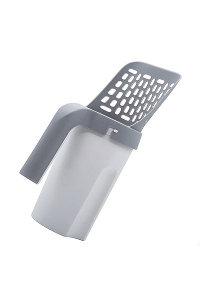 Generic Lopățică și cană pentru gunoi cu sistem de atașare a sacului, ușor de utilizat, design ergonomic