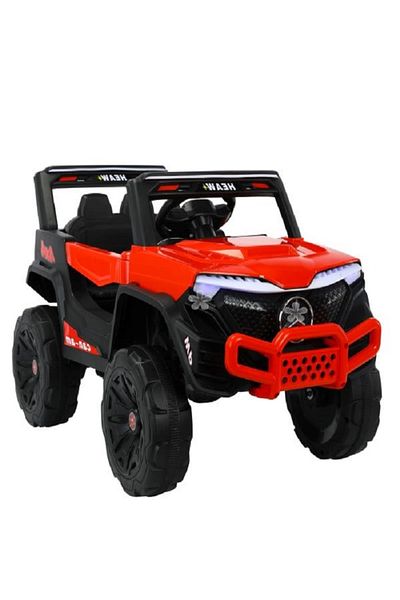 rexa Bang Toys Duna 12V Electric Ride-On Jeep for Kids – Rechargeable Battery, Remote Control, LED Lights