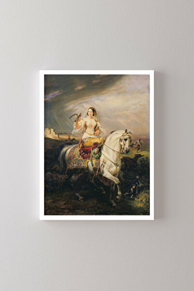 epiqart O femeie algeriană - cadru alb