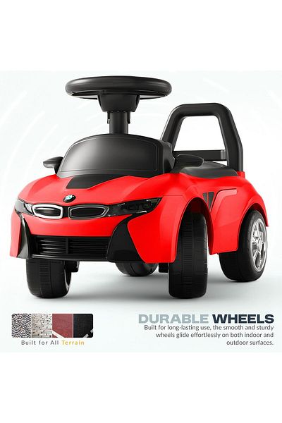 rexa Streak Ride on Car for Kids Push Car for Toddler with Horn Button Storage & High Backrest