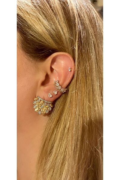 Store أقراط سلسلة مكافئة لعلامة Diva Charm