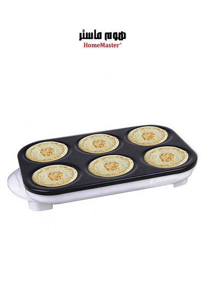 HOME MASTER Black 6-Eye Msebab Maker - 1350 Watts