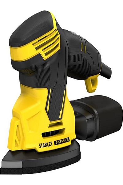 Stanley Compact and Ergonomic Fatmax Corded Sander with Dust Collection Bag