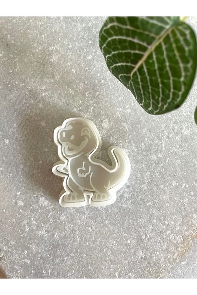 By Selen Suyolcu Dino Cookie Stamp and Cutter