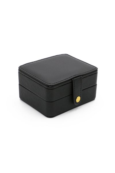 Generic Small and elegant double-layer jewelry bag