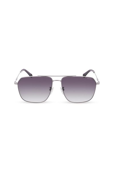 Police Origins Lite 20 Man Navigator Sunglass Shiny ruthenium _Smoke gradient 60-15-145
