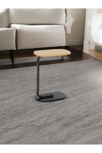 mr-everything 3 Piece C-Shaped Coffee Table Set, 45*30*60cm, Side Table for Sofa, Living Room, Bedroom