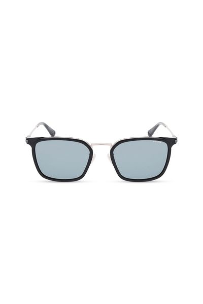 Police Octane 12 Man Squared Sunglass Shiny pink gold _Grey green 54-21-145