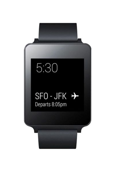 LG Lg G Watch W100 Black Smart Watch Black