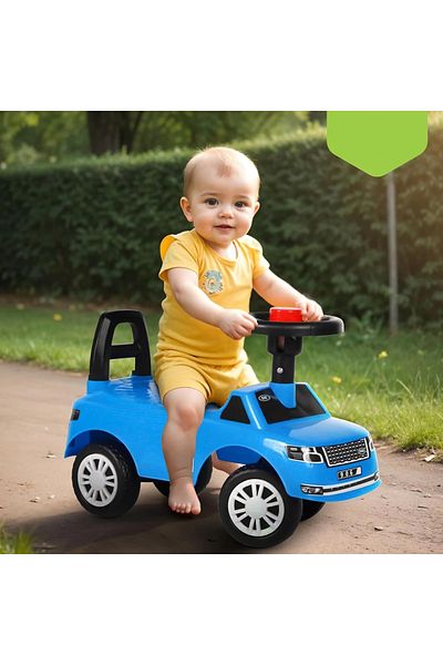 rexa Baby Walker Ride-On Toy Car – No Battery, Four-Wheel Mini Push Car for Toddlers – Indoor/Outdoor Use