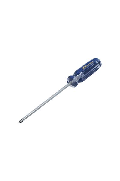 ACE Chemical-Resistant Easy-Grip Handle Phillips Screwdriver Blue and Silver 1 x 6inch
