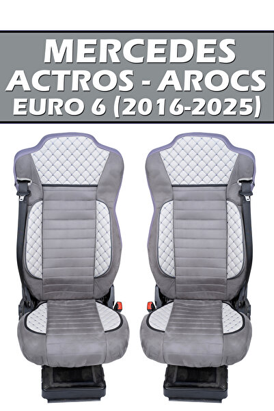 VIPTIRSHOP MERCEDES ACTROS - AROCS EURO 6 (2016-2025) DERİ SÜET ORTAPEDİK KOL...