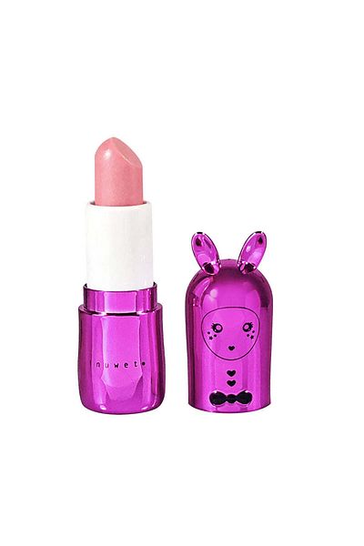 Inuwet Glitter lip balm for kids, Fushia, with Milkshake scent, Inuwet, 3.5 gr